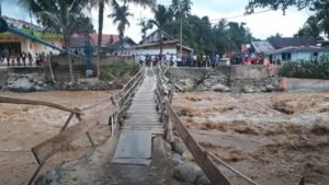 Hujan Lebat Turun Semenjak Petang, Sitalang Kembali Ditimpa Bencana