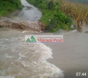 Berkat Swadaya Masyarakat, Jalan ke Bukik Malintang Sudah Pulih