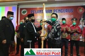 Bupati Agam Kukuhkan IKLA Batam, Akhiri Masa Tugas, Ucapkan Salam Perpisahan