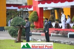 Ketua DPRD Agam Novi Irwan, Bacakan UUD 1945 Pada Hari Kemerdekaan RI ke-75
