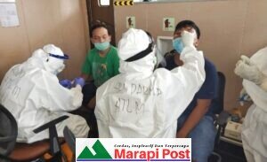 Satu Penumpang Terkonfirmasi Covid-19, 101 dan 23 ABK  Kapal Perintis Jalani Tes Sweb di Mentawai