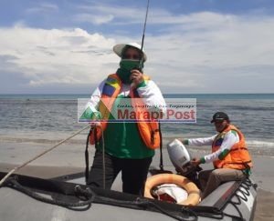 TRC dan RAPI, Bergabung Bersama Tim Pencari Rio di Laut Lepas Pantai Tiku
