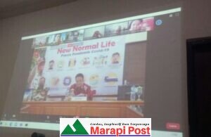 Detik-detik Proklamasi Kemerdekaan RI di Kabupaten Agam Diikuti Seacara Virtual