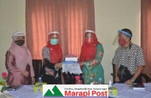 Tim Penggerak PKK Sumbar Evaluasi Gebrak Masker PKK Agam