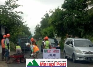 Pemda Sumbar Mulai Perhatikan Kota Lubuk Basung, Jalan Utama Direhabilitasi