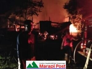 Rumah Karyawan PT. Perkebunan Swasta Mutiara Agam Terbakar