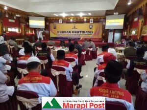 Wakapolda Sumbar Lantik dan Kukuhkan Pokdarkamtibmas Wilkum Polres, Agam, Pariaman dan Pd. Pariaman