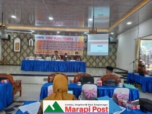 Memperkuat Posisi Pemilu Kada, KPU Pasaman Gelar Rapat Pleno Terbuka