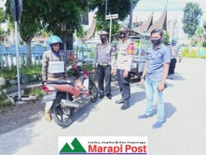 Jelang Diberlakukan Perda AKB, Polres Agam Sosialisasikan Sanksi