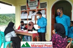 319 KK Terdampak Covid-19 di Nagari Batu Kambing Terima BLT Kemensos