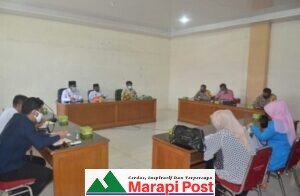 Sekda Agam Pimpin Rapat Teknis Pelaksanaan Sanksi Perda AKB