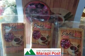 Afda Rina  Koto Manampuang Produksi Serbuk Minuman Segar Jahe Merah