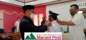 Bupati Mentawai Yudas Sabaggalet Lantik Pejabat (Pj) Kepala Desa Matobe  Sipora Selatan