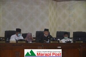 DPRD Agam Tetapkan 47 Usulan Ranperda Dibahas Sepanjang 2021