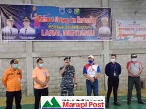 Mentawai Gelar Turnamen Bulu Tangkis Penangkis Covid-19