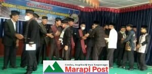 Ketua LKAAM Agam Kukuhkan Pati Ambalau Pengurus LKAAM Tilkam