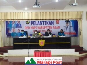 Ketua DPRD Novi Irwan Berharap DPD KNPI Kabupaten Agam Lebih Gesit