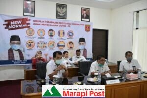 Bupati Agam dan Jajaran Ikuti Peringati Hari Anti Korupsi Sedunia Secara Virtual