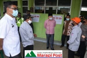 Tim Gabungan Dipimpin Ketua DPRD Agam Tinjau Sejumlah TPS Pilkada