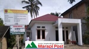 Pembangunan Gedung Puskesri Sungai Batang Tepat Waktu