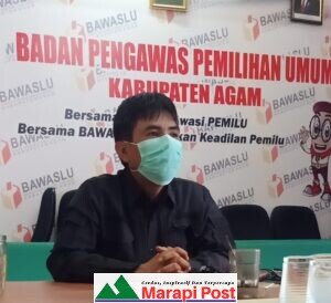 7 Kasus Temuan Bawaslu Kabupaten Agam Selesai Diproses, Termasuk ASN