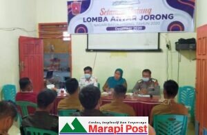 Menggali dan Motivasi Pembangunan di Jorong, Nagari Batu Kambing Lomba Kepiawaian Perangkat Antar Jorong