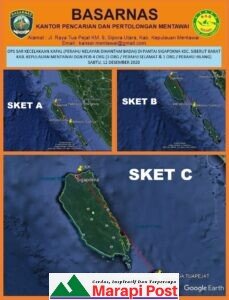 Badai Menghantam, 4 Perahu Nelayan Kecelakaan di Kepulauan Mentawai