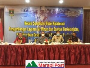 DPMD Sumbar Pertemukan Asosiasi SPAMS Tuah Sakato di Hotel Grand Rocky Bukittinggi