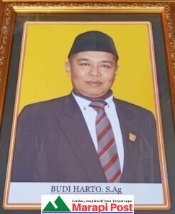 Anggota DPRD Kabupaten Agam, Budi Harto Meninggal Duni