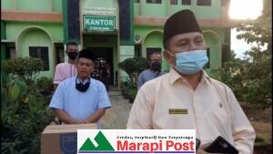 Persatuan Wartawan Indonesia (PWI) Kabupaten Agam Salurkan Alkes Terhadap 17 Ponpes Kabupaten Agam