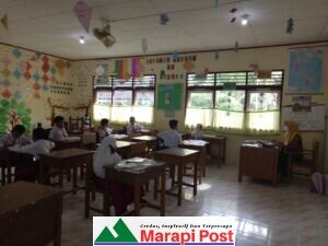 PBM Tatap Muka di SD Negeri 29 Bancah Taleh, Murid Kembali Semangat Interaksi Langsung Dengan Guru