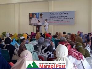 Hari Kedua Silaturahmi di Balairung Rang Agam di Lubuk Basung, Bupati dan Wakil Bupati Agam Khusus Mengundang Pendukung dan Simpatisan