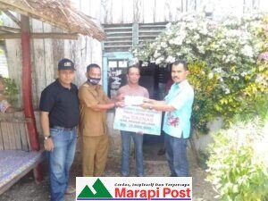 Baznasda Kabupaten Pesisir Selatan Bantu Bedah Rumah Keluarga Nora, Keluarga Miskin Masih Menghuni Rumah Tidak Layak Hunyi