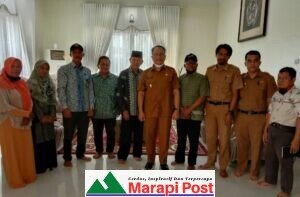 Pengurus KTNA Tanjung Raya Silaturahmi ke Wakil Bupati Agam, Keluhan, Pupuk Subsidi Sulit Didapat