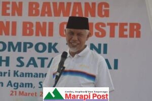 Gubernur Sumbar Mahyeldi Ansarullah Minta, Pemerintahan Jeli Melihat Komoditi Yang Cocok Untuk Ditanami
