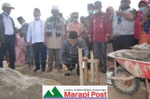 Ari Jauharudin Bangunan Asrama Putri Pondok Karantina Tahfizh Taajul Huffazh di Pakan Senayan Kamang Mudiak