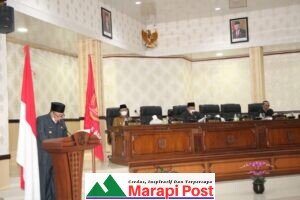LKPJ Bupati Agam 2020, Mantan Bupati Indra Catri Pergi, Bupati Andri Warman Mempertangung Jawabkan