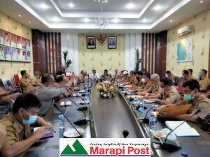Rapat Perdana Bupati dan Wakil Bupati Baru Pessel, Bupati Minta Kotak Saran Segera Diadakan, Wabup Minta Hasil Labor Swab Cepat Diterima