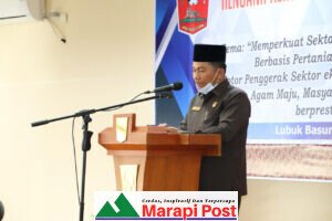Ketua DPRD Agam Dr. Novi Irwan, S.Pd, M.M Jelaskan; Musrenbang, Bentuk Perencanaan Disusun Menurut Prioritas Diawali dari Tingkat Bawah