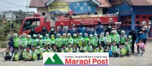 TK Budi Mulya, TK Islam An Nur Siomang, PAUD Permata Bunda Gempur Posko Damkar Kabupaten Agam di Biaro, Ampek Angkek
