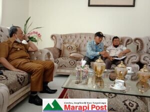 Dialogh KTNA Tanjung Raya Dengan Wabup Agam, Kekurangan Penyuluh Pertanian Jadi Kendala Pembangunan Pertanian