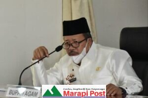 Bupati Agam Minta, Penegakan Prokes Tegas, Sekolah Terpapar Liburkan Sementara Waktu