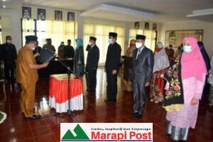 16 Pejabat Fungsinal Dilantik, Bupati Agam Beharap, Pejabat Fungsional Bekerja Kompetensi