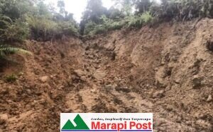 Di Mentawai: Bukit Longsor, Jalan Hubungan Lalulintas Putus