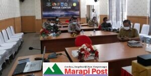 Rakor Virtual Provinsi, Kebijakan, Dilarang Keluar Daerah Keculai Dinas dan Angkutan 9 Bahan Pokok
