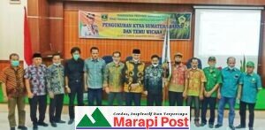 Asnal Zakri, dan 15 Lainnya Dikukuh Gubernur Sumatera Barat Sebagai Pengurus KTNA Periode 2021-2026