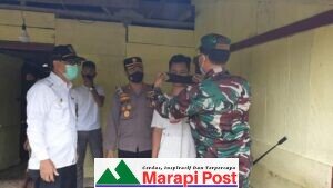 Bupati Mentawai Tinjau Pelaksanaan Pengendalian Covid-19 dan Banjir