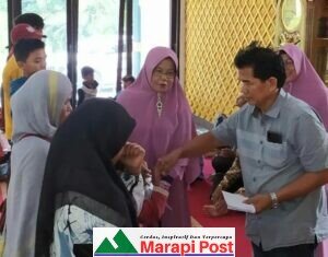 Lebaran Akan Tiba, BKMT Nagari Persiapan Durian Kapeh Darussalam, Santuni 140 Anak Yatim