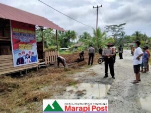 Pengawasan Terhadap Pelaksanaan Prokes, Desa Taikako, Kecamatan Sikakap, Bangun 4 Posko Pemantauan