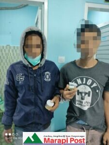 Asik Pesta Sabu, Lima Pemuda Digerebek Satresnarkoba Polres Lombok Timur